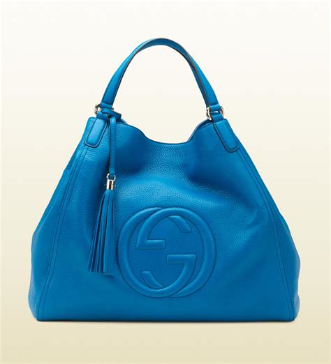 blue and white gucci bag|gucci handbags blue.